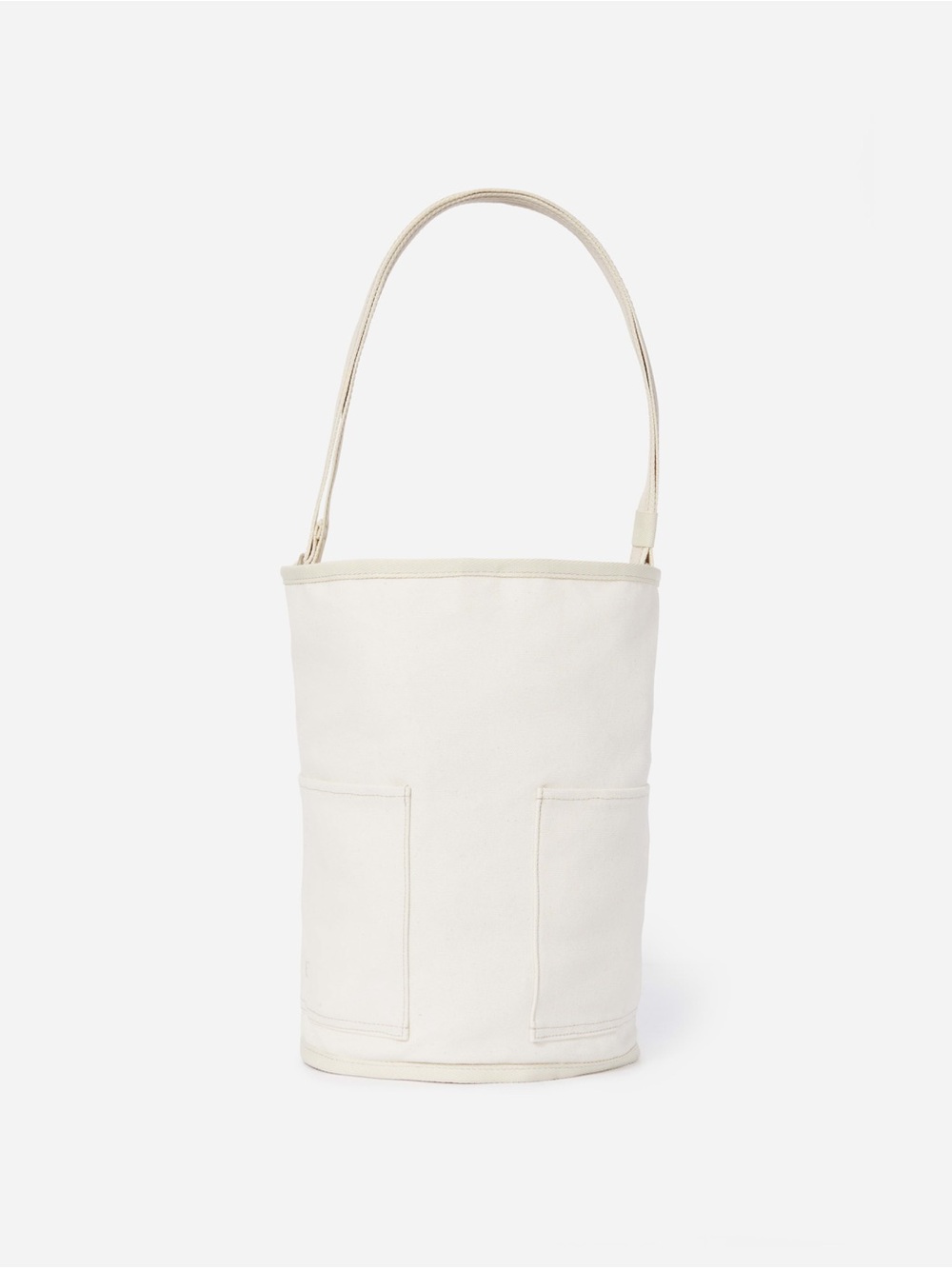 Everlane the lantern canvas bag white